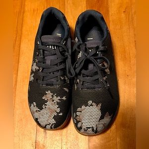 Womens No Bull Floral Navy Trainers.  Gently used, size 8